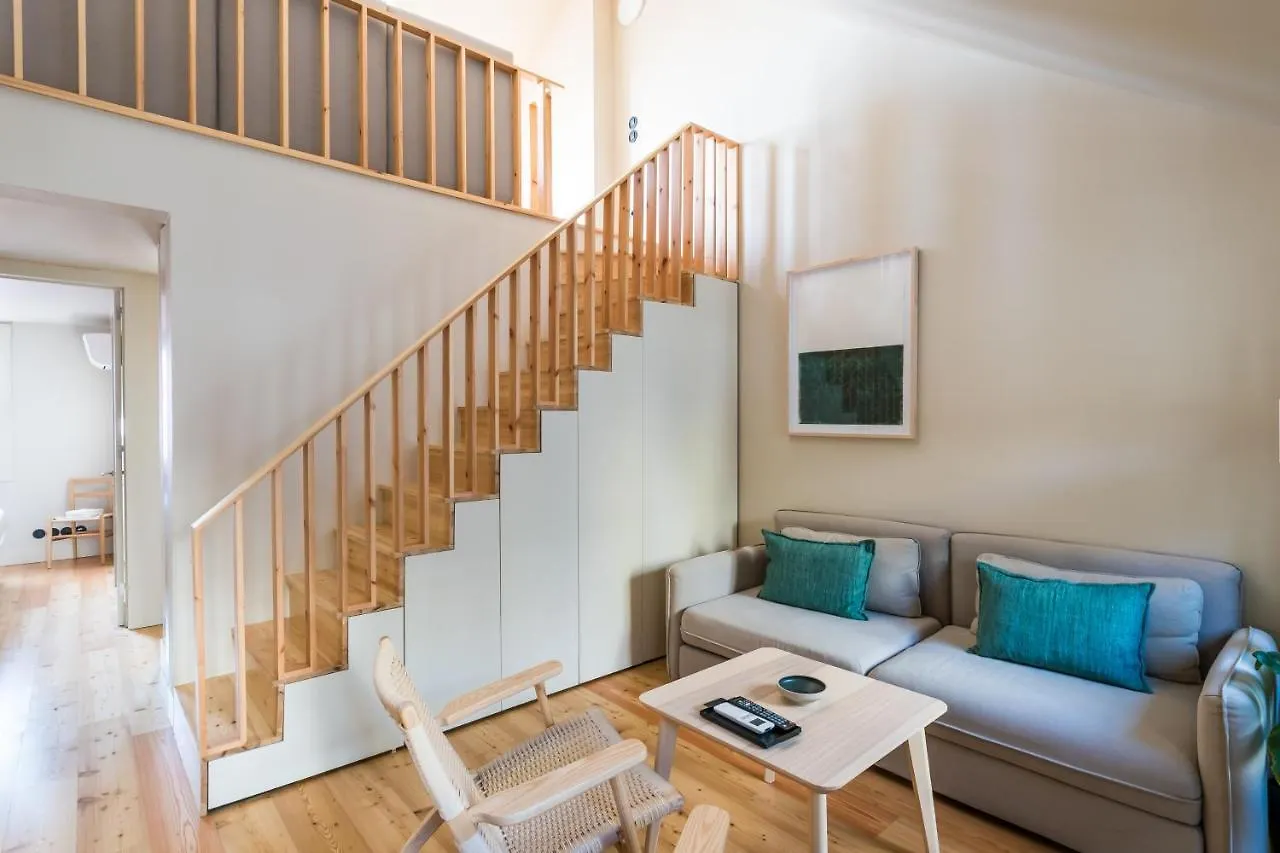 Apartament Casas Na Portuguesa - Bica Chiado Lizbona Portugalia
